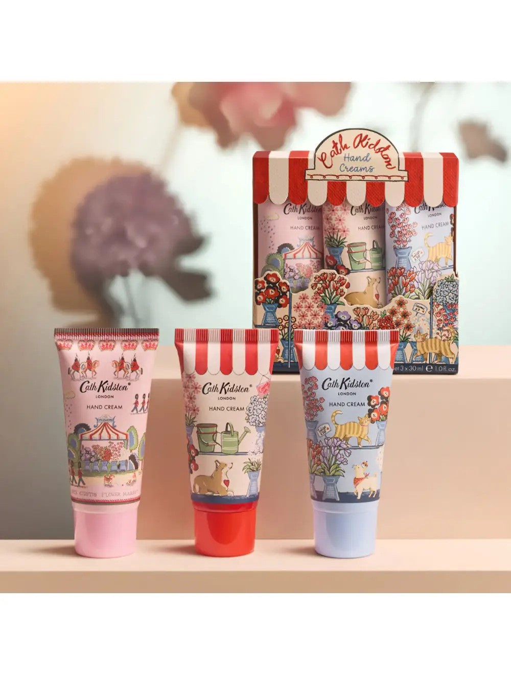 Cath Kidston Flower Market Trio Hand Cream
