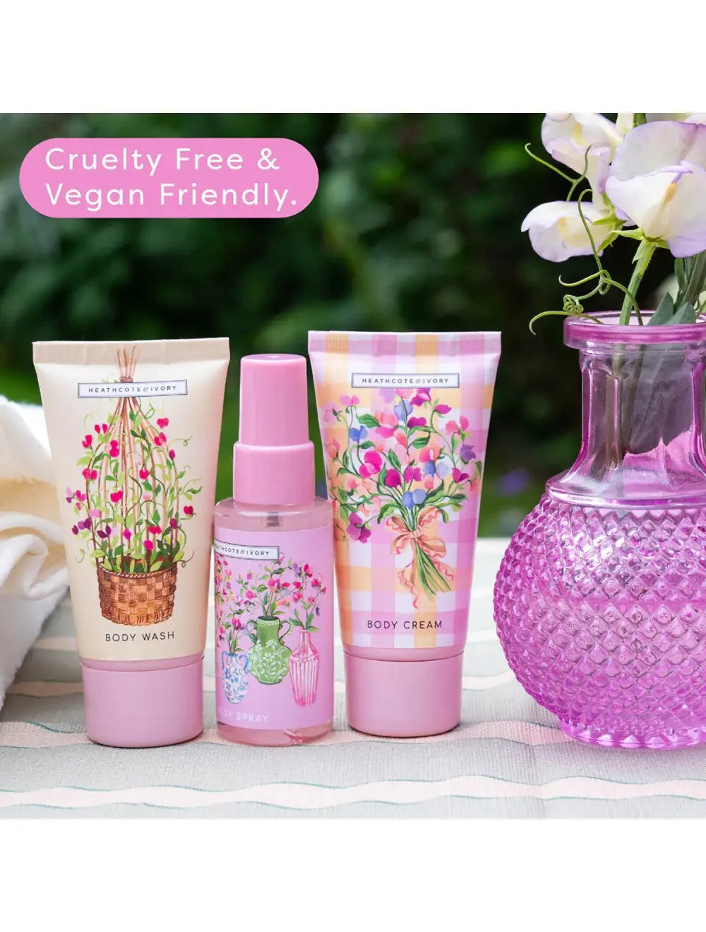 Heathcote & Ivory Sweet Pea Refresh Essentials
