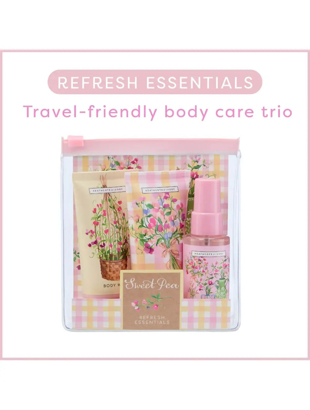 Heathcote & Ivory Sweet Pea Refresh Essentials