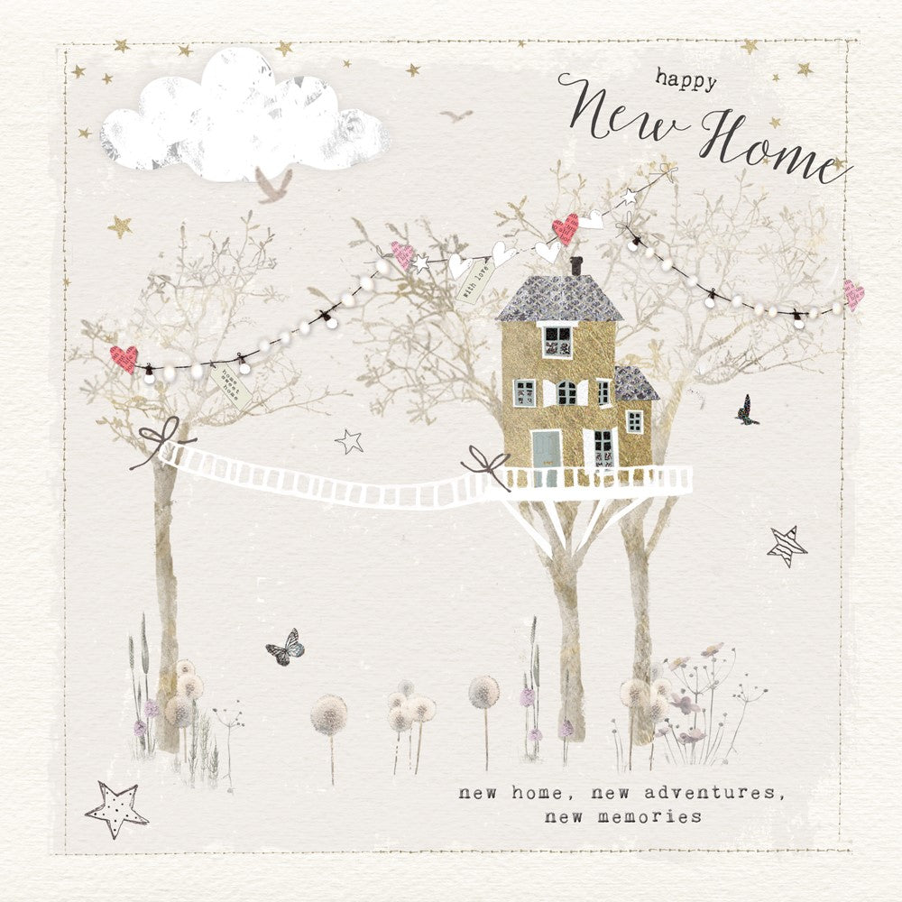 Card - Happy New Home - New Home New Adventures New Memories (privee)