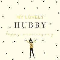 Card - Happy Anniversary- My Lovely Husband