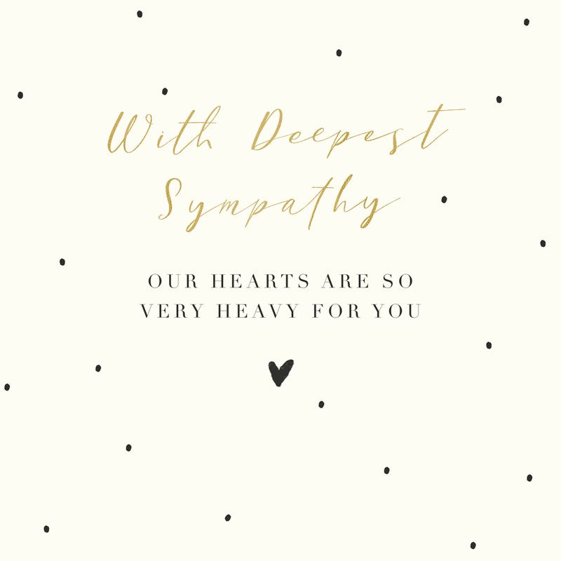 Card - Sympathy - With Sympathy