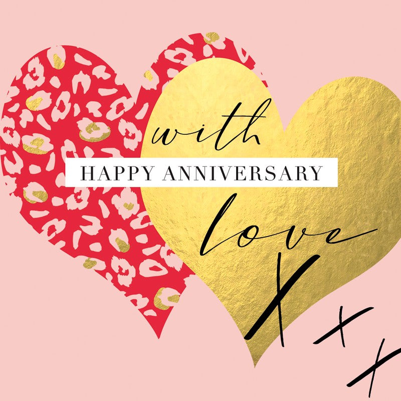 Card - Anniversary With Love