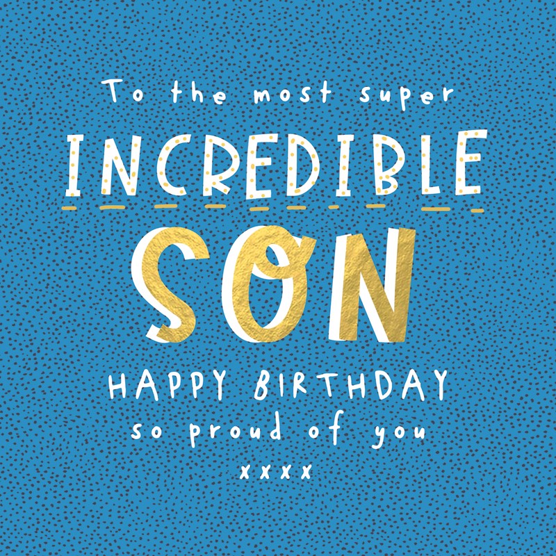 Card - Incredible Son