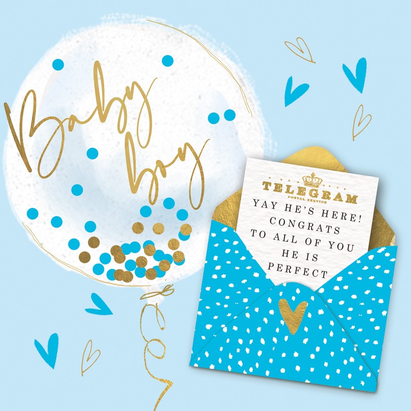 Card Baby Boy Telegram