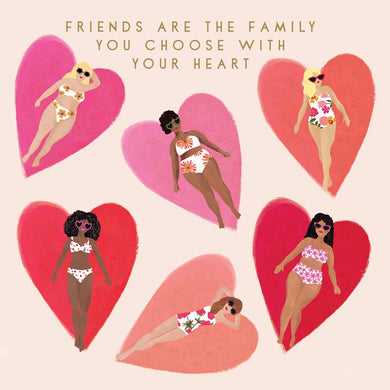 Card- Friends Are Family 
