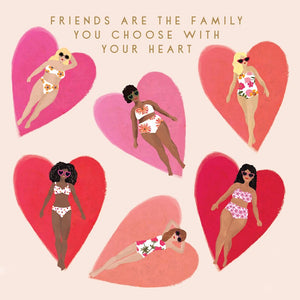 Card- Friends Are Family 