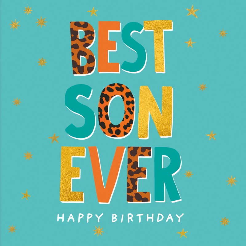 Card - Best Son Ever Happy Birthday
