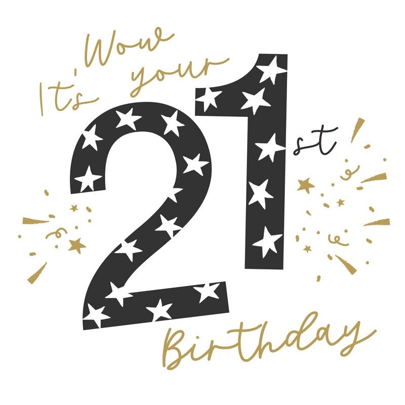 Card - 21 Birthday