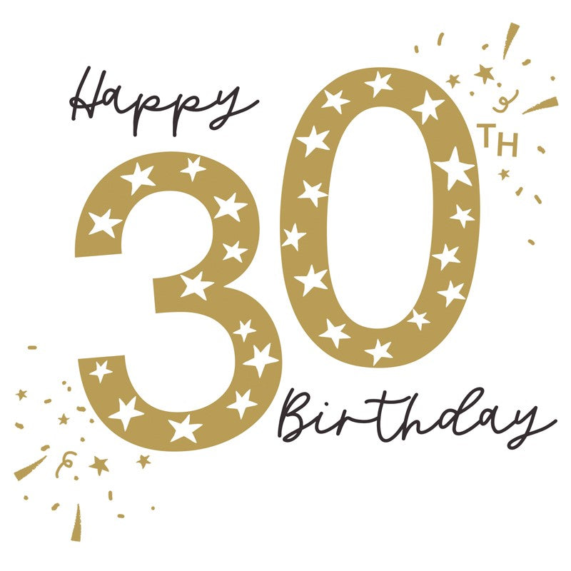 Card - Happy 30th Birthday