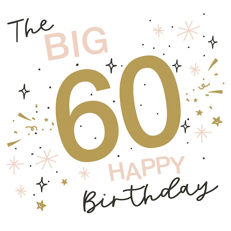 Card - The Big 60 Happy Birthday