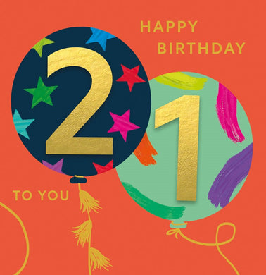 Card- 21  Birthday 