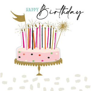 Card - Female Birthday - Cake