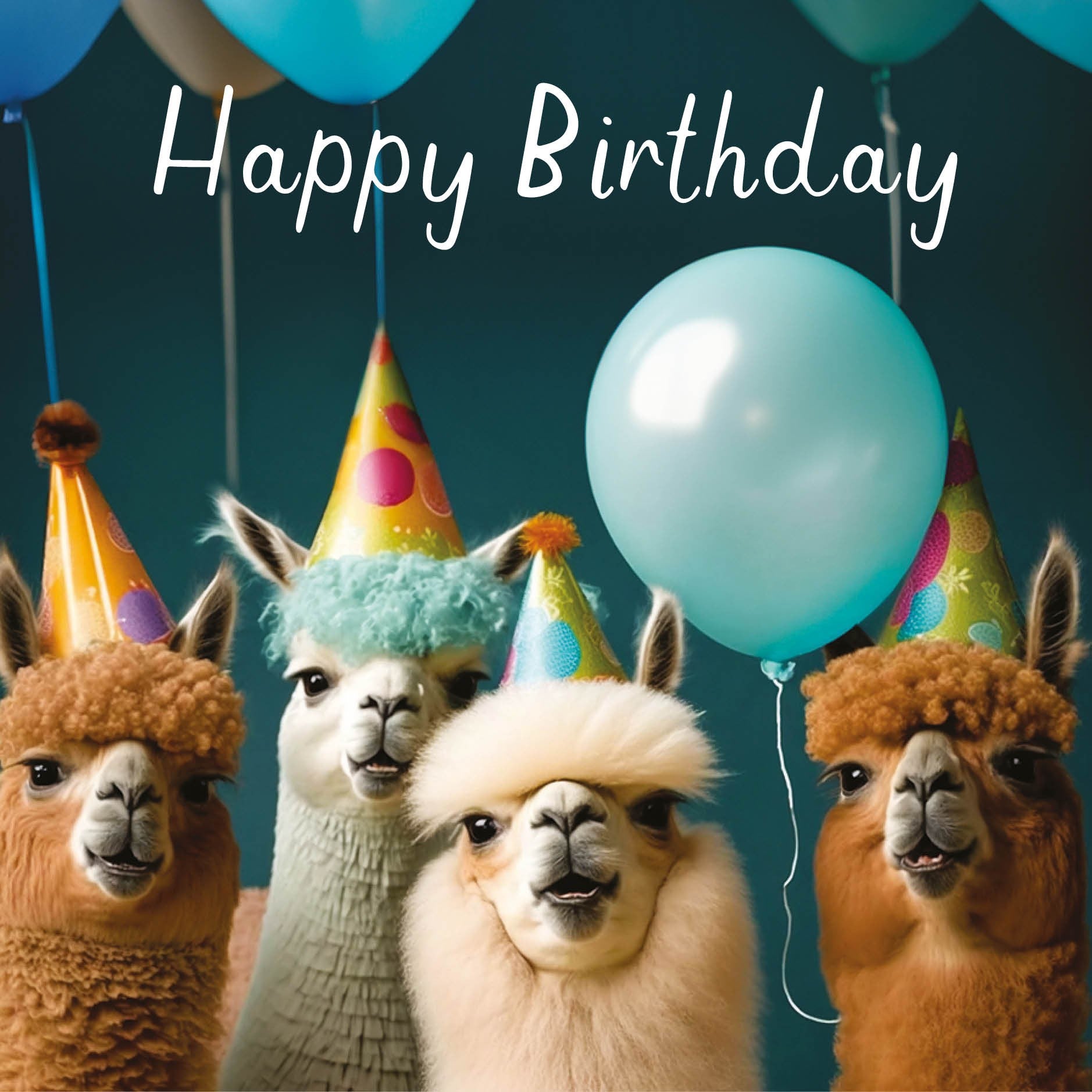 Card - Llamas