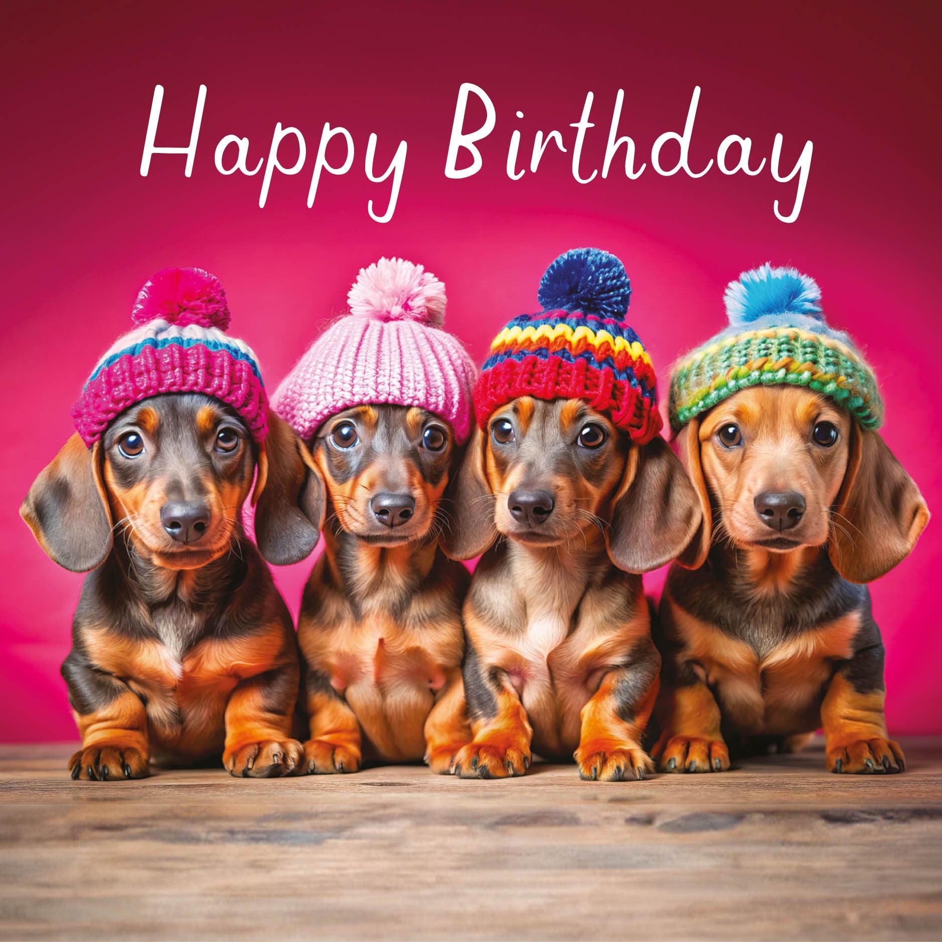 Card - Sausage Dogs