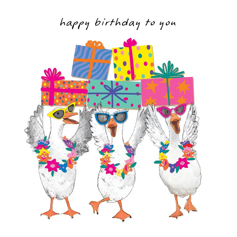 Card - Geese & Gifts