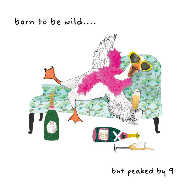 Card - Born To Be Wild But Peaked By 9