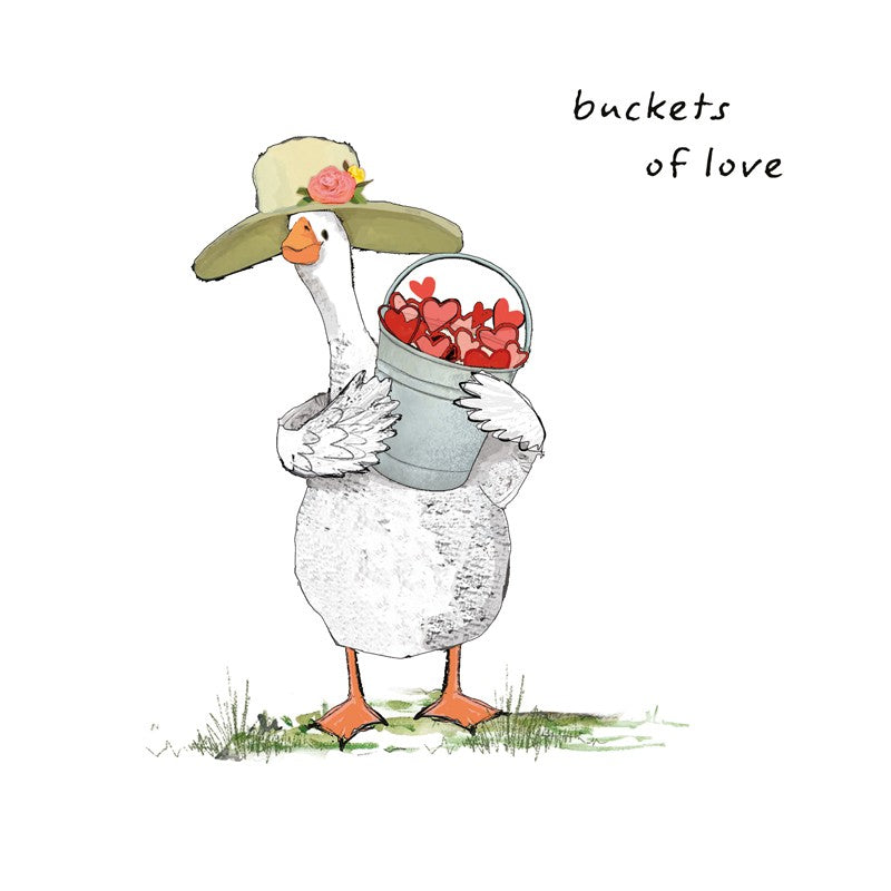 Card - Thank You Buckets Of Love