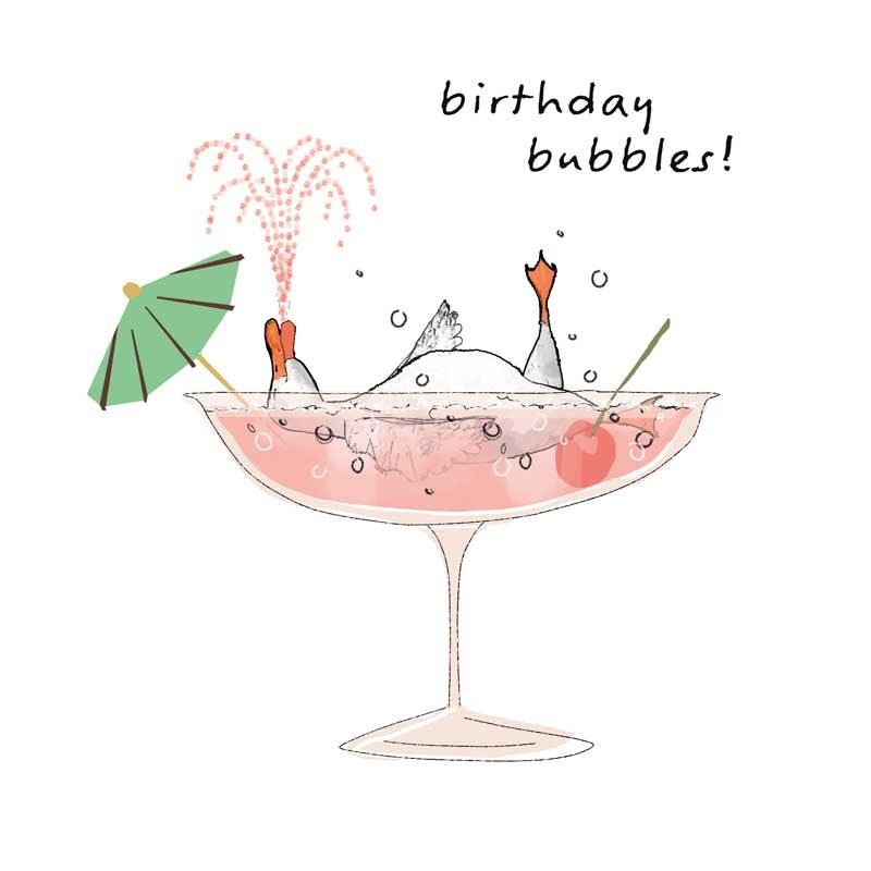 Card - Birthday Bubbles
