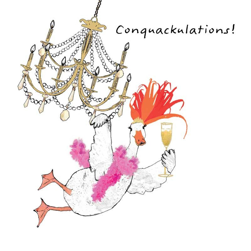 Card - Conquackulations!