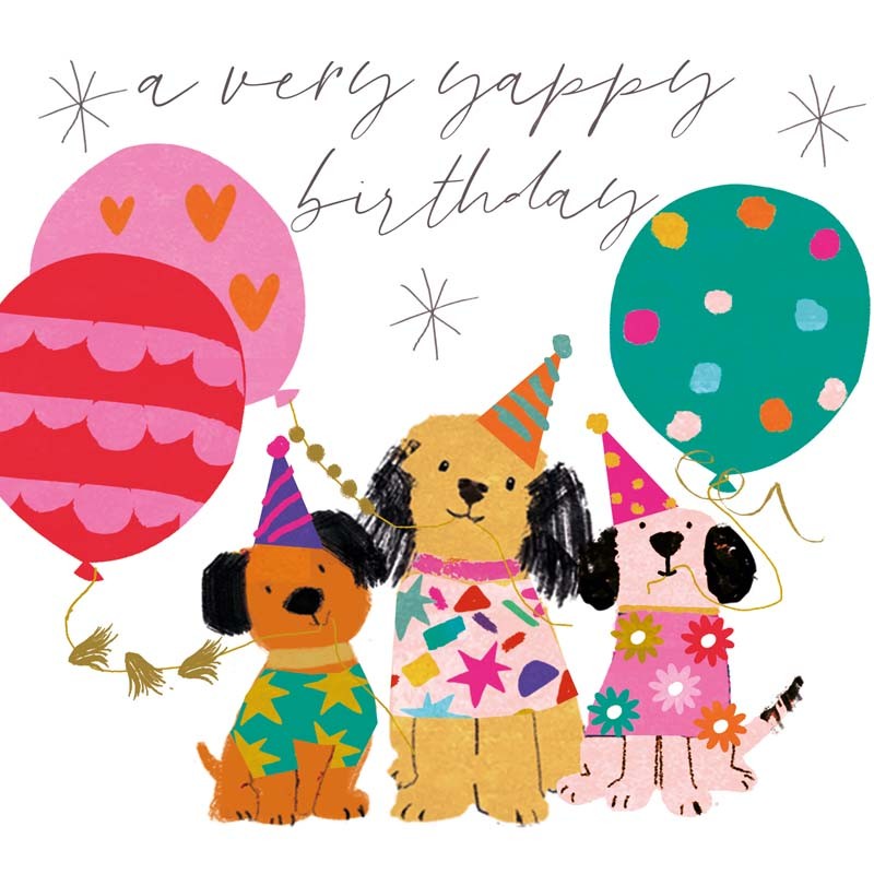Card - A Very Yappy Birthday