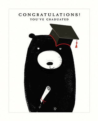 Card - Graduated Bear