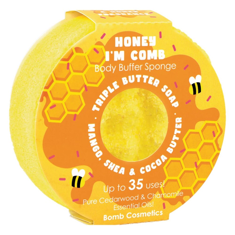 Body Cosmetics Honey I''m Comb Body Buffer 