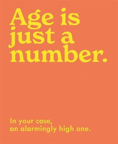 Cards - Age Is Just A Number 