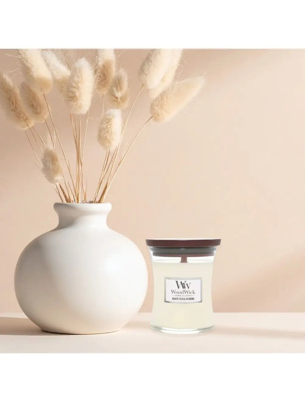 Woodwick Mini - White Tea & Jasmine