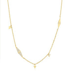 Punk Gold Geometric Necklace