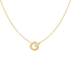 Vogue Maven Gold Linked Necklace 