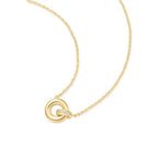 Vogue Maven Gold Linked Necklace 