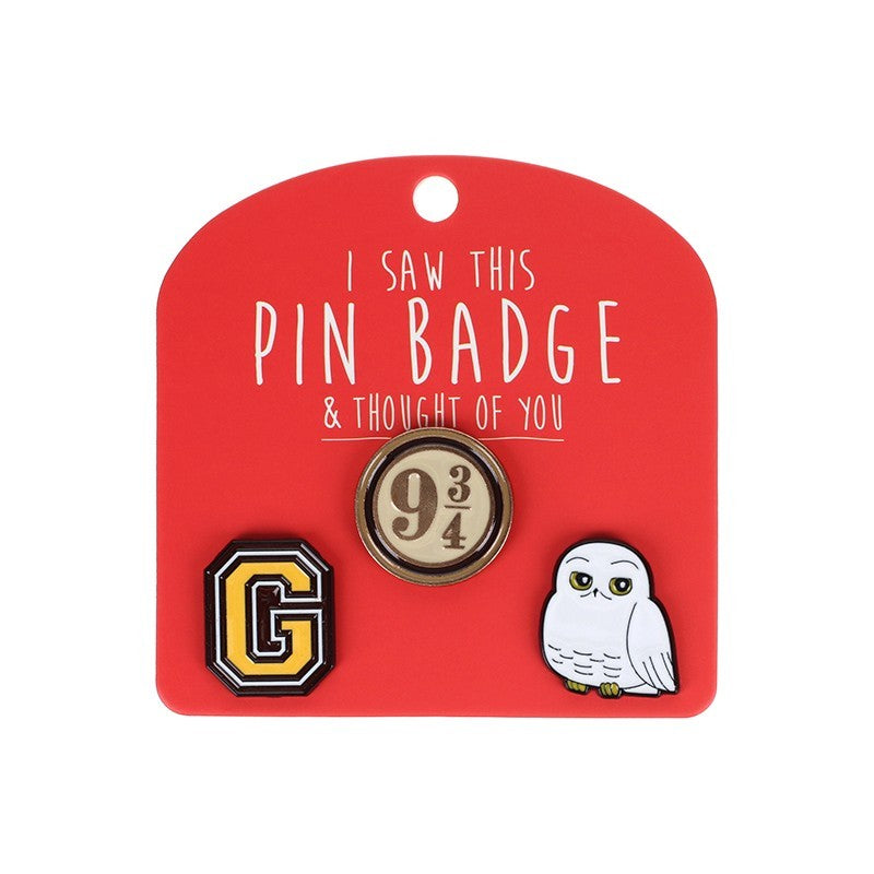 I Saw This Pin Badge [des:wizard]