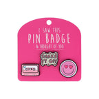 I Saw This Pin Badge [des:shake It Off]