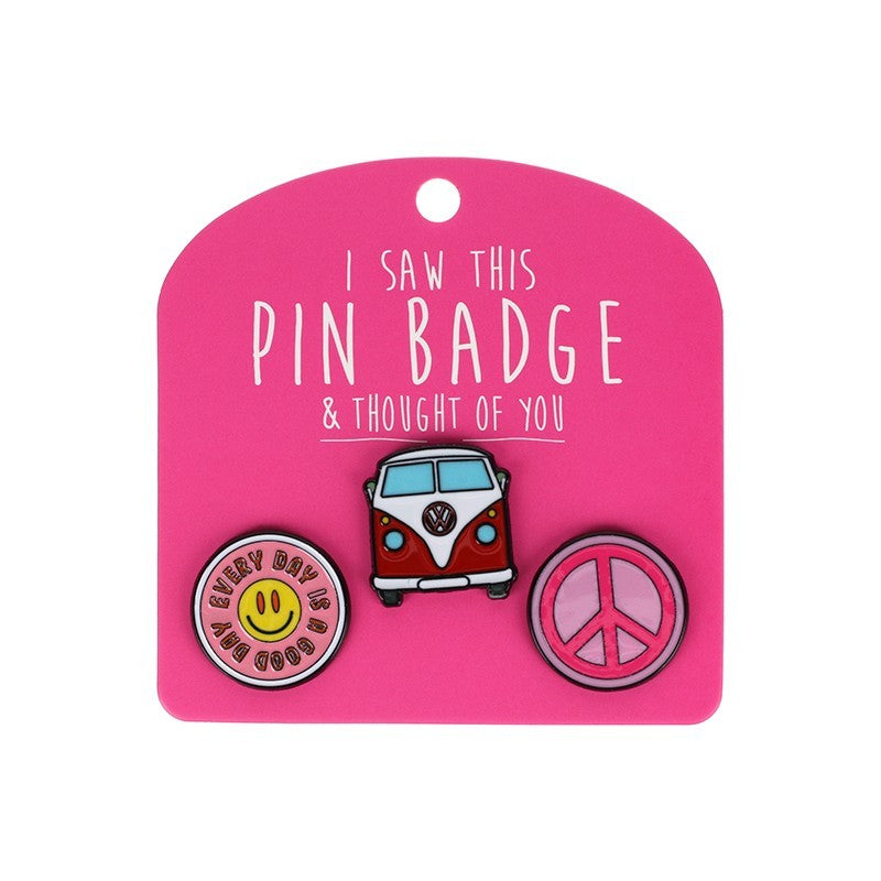 I Saw This Pin Badge [des:every Day Is A Good Day]