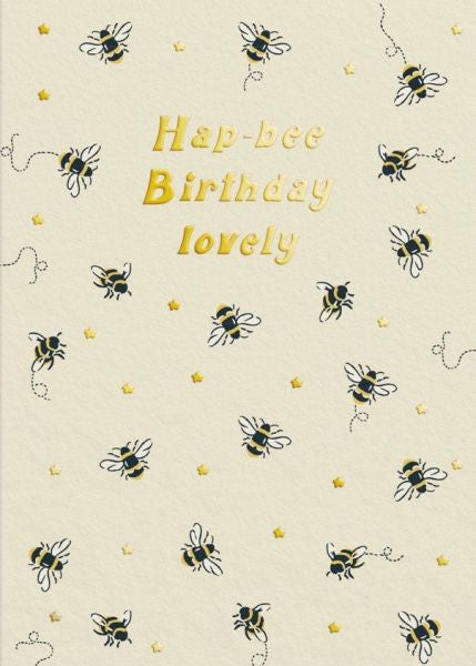 Card - Hap-bee Bees