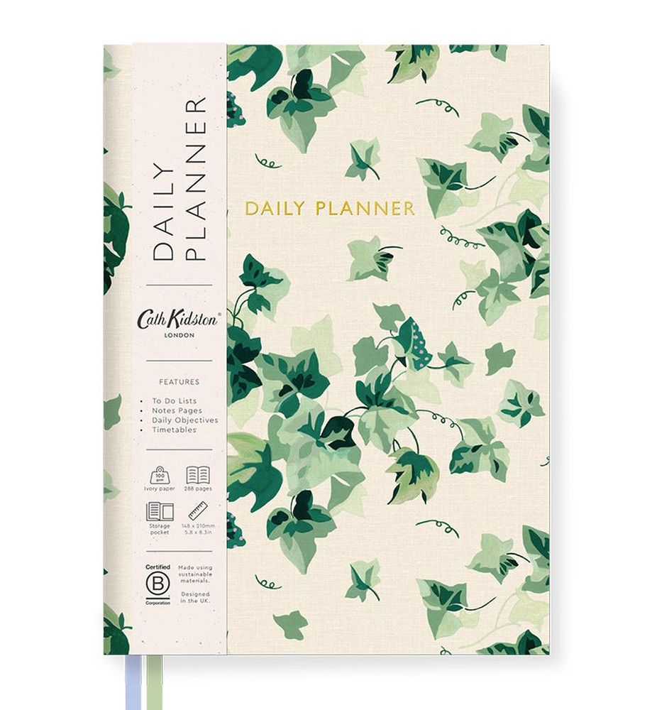 Cath Kidstone A5 Notebook - Leaves