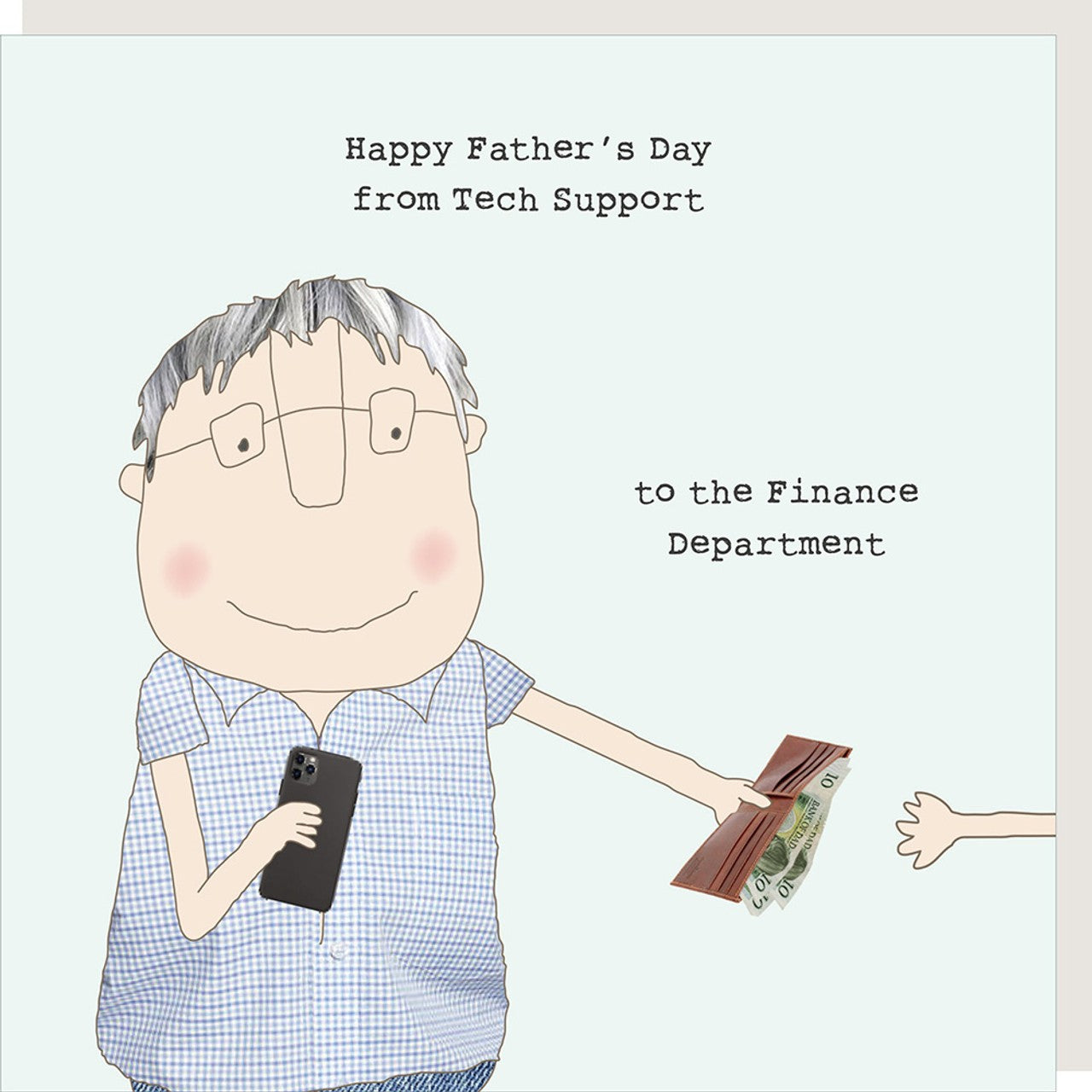 Fathers Day Card - Rosie Made A Thing Tech Support