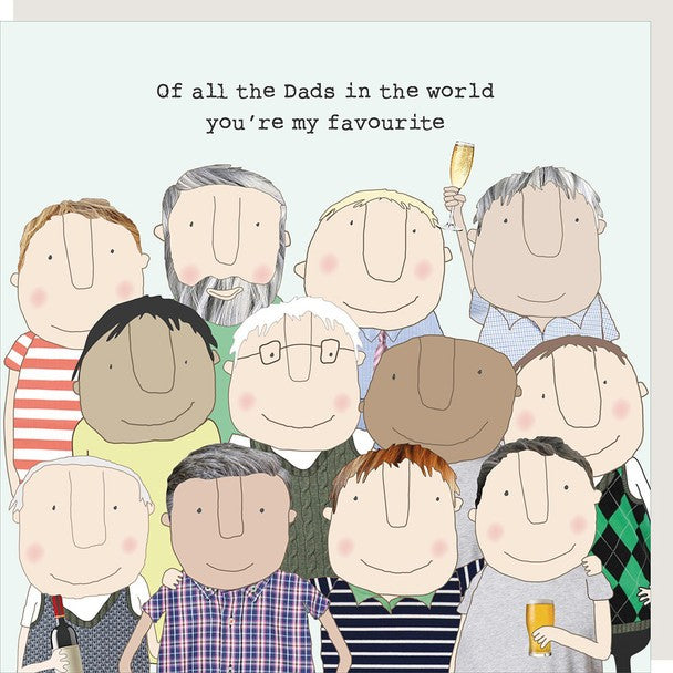 Fathers Day Card - Rosie Made A Thing - World Fave