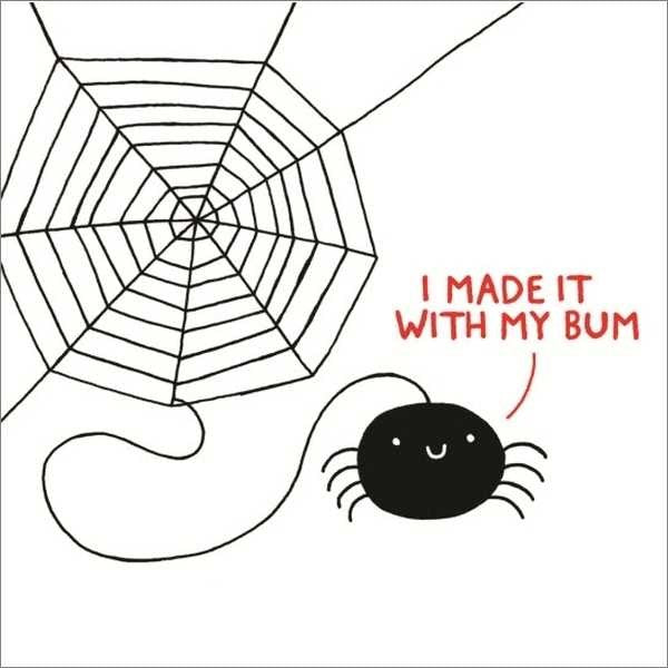 Cards- Made It With My Bum 