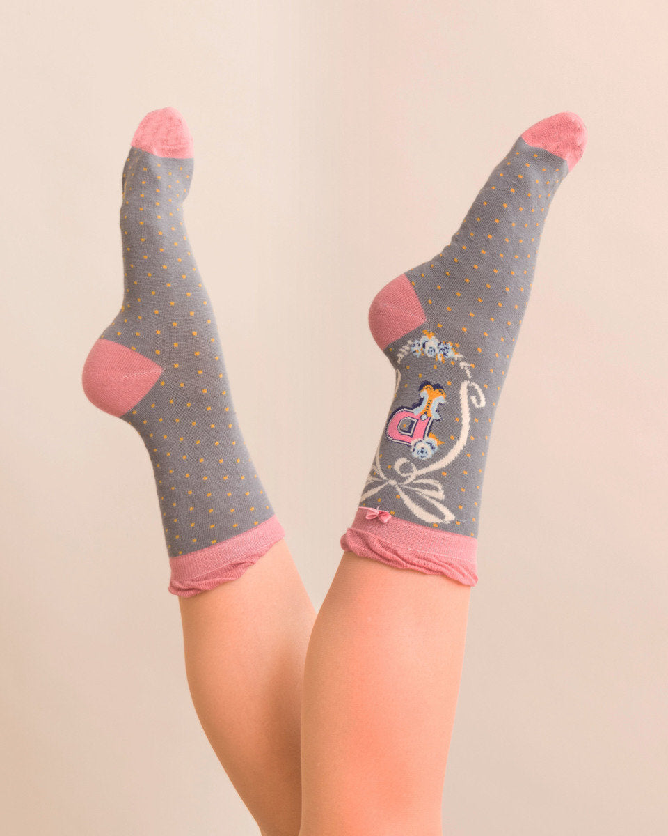 A-z Ankle Socks- P 