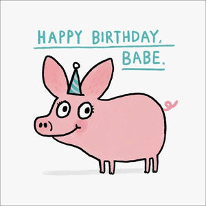 Cards- Happy Birthday Babe 
