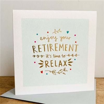 Cards - Enjoy Youre Retierement 