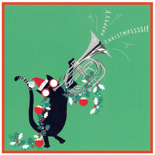 Christmas Card - Happyyy Christmassss!! Trumpet