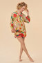 Supersoft Pajamas - Tropical Flora And Fauna - Coconut - Small [siz:small]