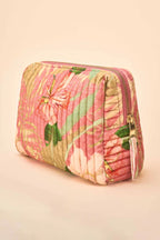 Quilted Washbag- Delicate Tropical- Candy 
