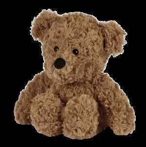 Warmies Brown Curly Bear 