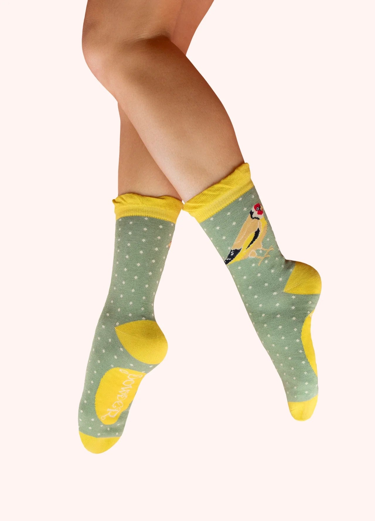 Ladies Ankle Sock - Gold Finch