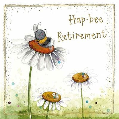 Cards - Bee Retired 