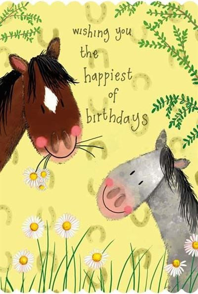 Cards - Ponies Birthday 